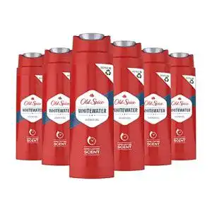 Old-Spice-Duschgel Old Spice Whitewater Duschgel, 6er Pack