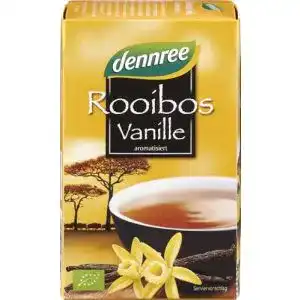 Rooibos-Tee dennree Rooibos g.U. mit Vanille im Beutel (30 g)