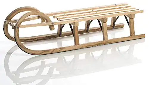 Sirch-Schlitten Sirch Hörnerschlitten Standard Plus mit Lattensitz