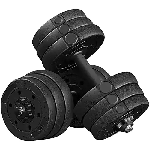 Die beste Hantelset Yaheetech 20 KG Kurzhanteln Hantel mit Sternverschlüsse 2026 Test Bestseller Hantelset Yaheetech 20 KG Kurzhanteln Hantel mit Sternverschlüsse