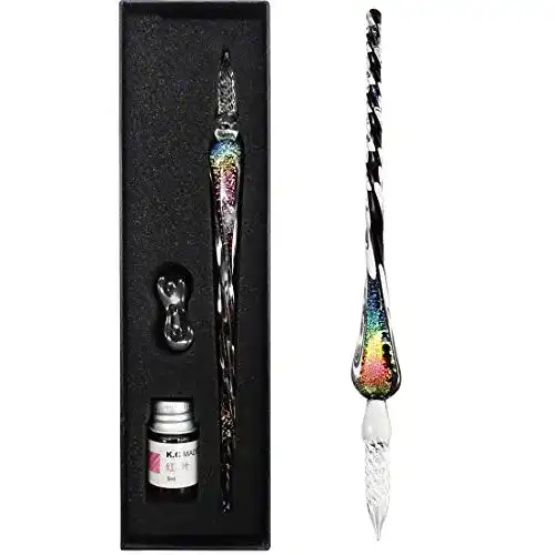 Glasfeder EACHHAHA Glasstifte-Set, Kalligraphie-Stift