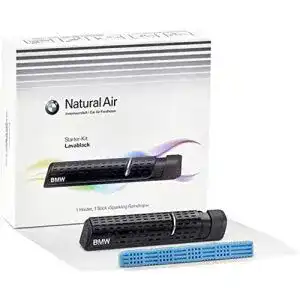 Auto-Lufterfrischer BMW Natural Air Innenraum Duft Starter-Kit Lavablack