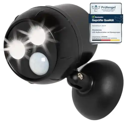 Bewegungsmelder Batterie Proxinova PIR-Bewegungssensor