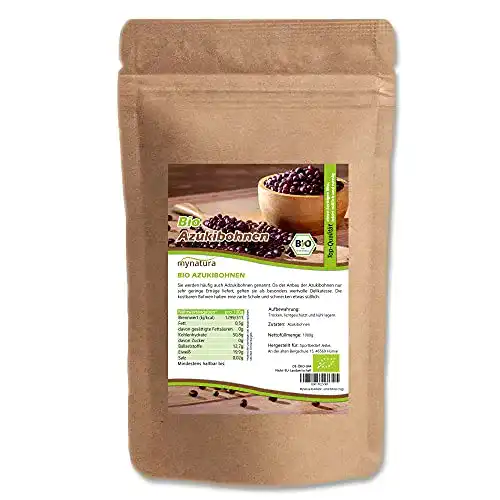 Azukibohnen Mynatura Bio Ganz Azuki Bohnen 3 x 1kg