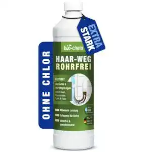 Rohrreiniger bio-chem CLEANTEC bio-chem Haar-weg 1000 ml