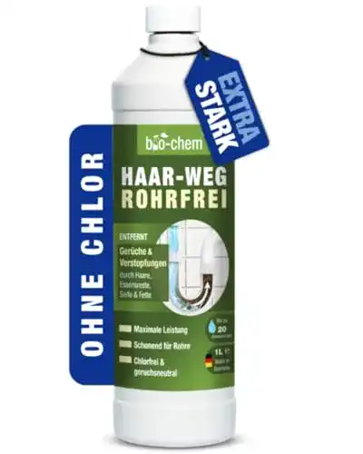 Rohrreiniger bio-chem CLEANTEC bio-chem Haar-weg 1000 ml