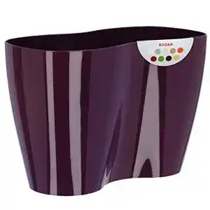 Orchideentopf KADAX Blumentopf für Innen, 23,5 x 12 cm, Violett