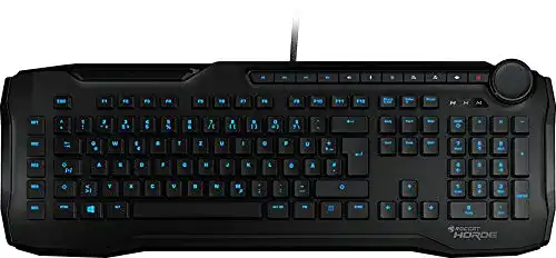 Beleuchtete Tastatur Roccat Horde Membranical Gaming Tastatur