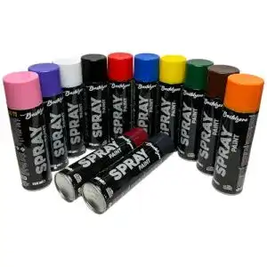 Graffiti-Dosen Bastelzone Sprayfarben-Set 12 Farben je 200 ml.