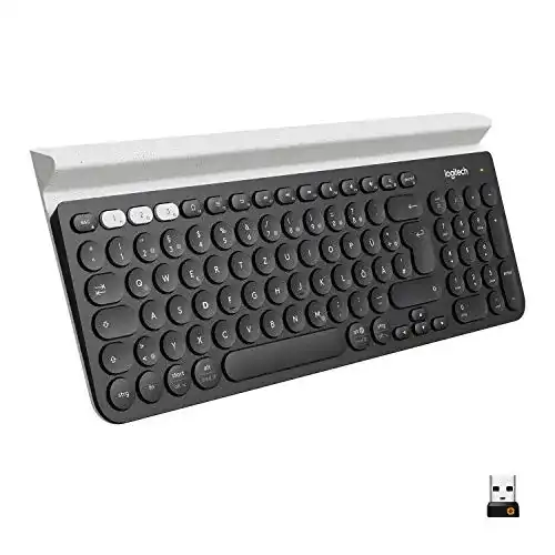 Android-Tastatur Logitech K780 Kabellose Tastatur, Bluetooth