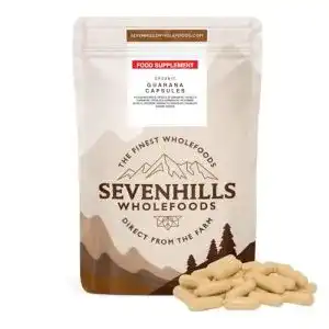 Guarana-Kapseln sevenhills wholefoods Guarana-Pulver Kapseln