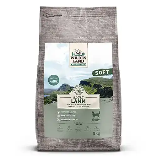 Halbfeuchtes Hundefutter WILDES LAND – Nr. 1 Lamm – 5 kg