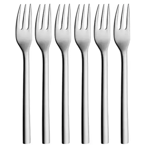Kuchengabeln WMF Nuova Kuchengabel Set 6-teilig, 16 cm, Cromargan