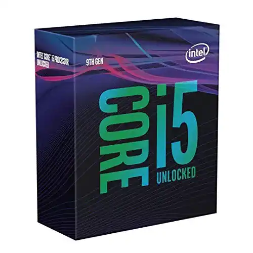 CPU Intel Core i5-9600K Prozessor (9M Cache, bis zu 4,60 GHz)