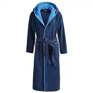 Bademantel Unisex Egeria Cairo dark blue Bademantel Schalkragen
