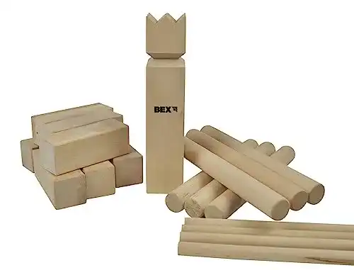 Kubb Bex Sport Bex – Basic Birkenholz Komplettset