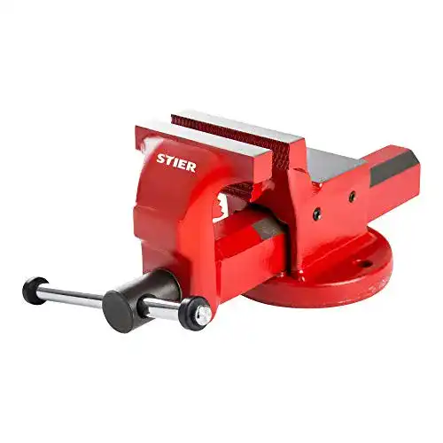 Die beste Schraubstock 125 mm STIER Parallelschraubstock, hohe Spannkraft 2026 Test Bestseller Schraubstock 125 mm STIER Parallelschraubstock, hohe Spannkraft
