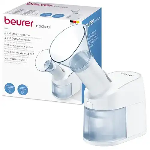 Die beste Beurer-Inhalator Beurer SI 40 Dampfvernebler 2026 Test Bestseller Beurer-Inhalator Beurer SI 40 Dampfvernebler