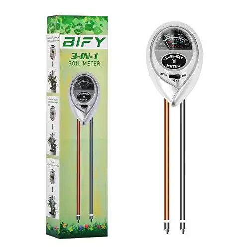 Bodentester BIFY ,3 in 1 für Feuchtigkeit/Sonnenlicht/pH-Tester