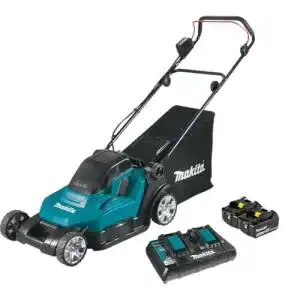 Makita-Rasenmäher Makita DLM432PT2 Akku-Rasenmäher 2×18 V