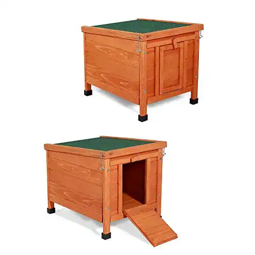Die beste Kaninchenstall lionto by dibea aus Holz 43x43x52 cm 2026 Test Bestseller Kaninchenstall lionto by dibea aus Holz 43x43x52 cm