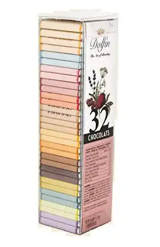 Dolfin-Schokolade Dolfin, Carré 32, 32 Napolitains