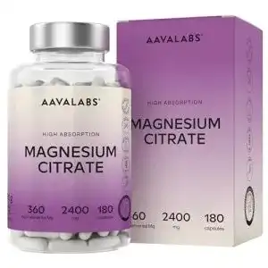 Magnesium-Tabletten AAVALABS Magnesium, 180 Kapseln
