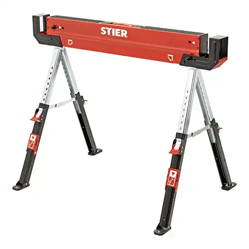 Arbeitsbock höhenverstellbar STIER Falt-Arbeitsbock 590 kg