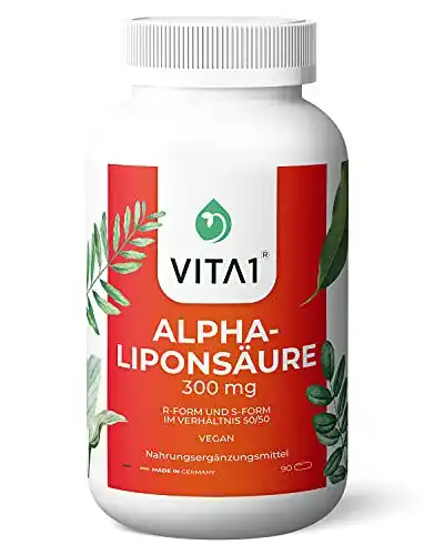Alpha-Liponsäure VITA 1 ALA 600 mg 90 Kapseln