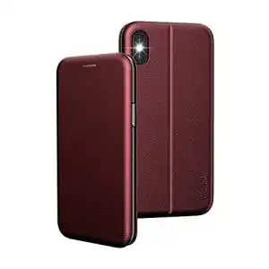 iPhone-X-Lederhülle BYONDCASE iPhone X Hülle Rot, iPhone XS