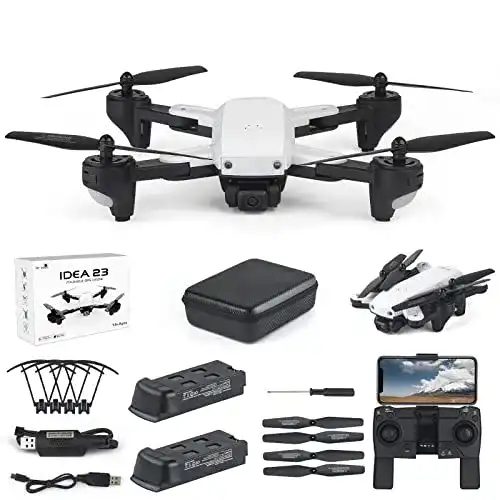 Drohne bis 200 Euro le-idea GPS Drohne mit Kamera 1080P