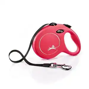 Flexi-Leine für große Hunde flexi New Classic L Gurt 8 m rot