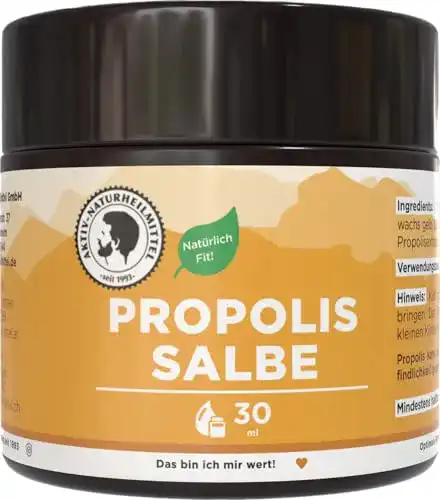 Propolis-Salbe Aktiv Naturheilmittel Wolfgang Stickling, 30g