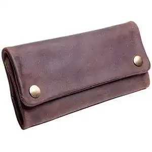 Tabaktasche ANDERS Drehertasche Druckknöpfe Leder