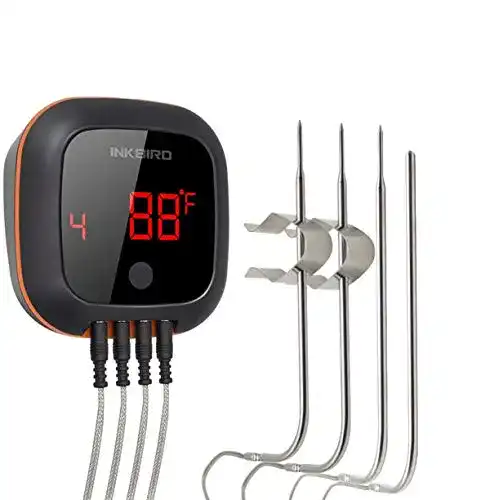 Grillthermometer (Funk) Inkbird IBT-4XS Bluetooth Barbecue