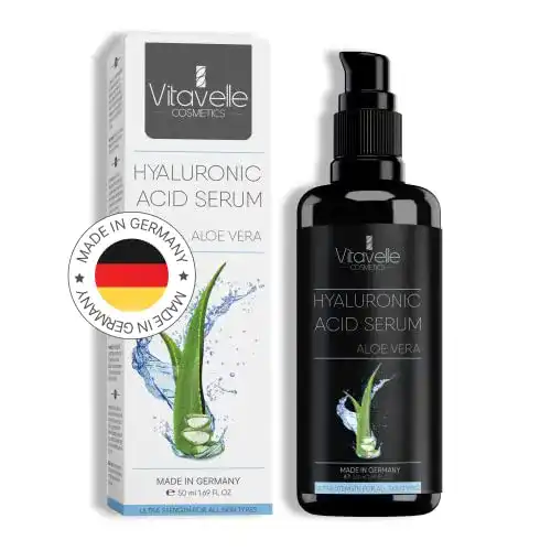 Hyaluron-Serum Vitavelle Hyaluronsäure Gel mit Aloe Vera – 50 ml