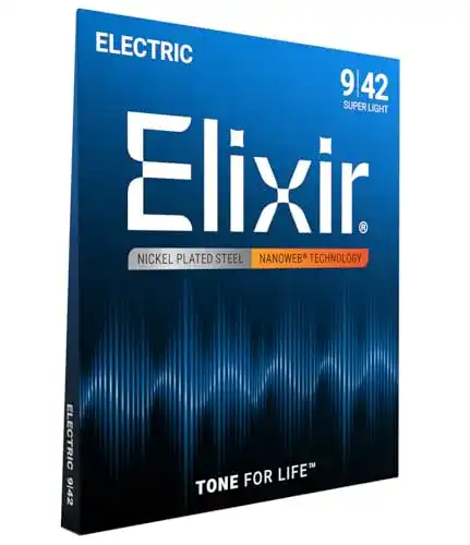 E-Gitarren-Saiten Elixir ® mit NANOWEB®Beschichtung