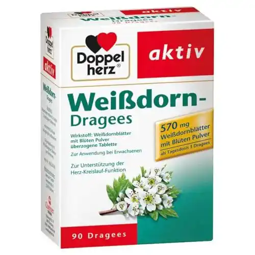 Weißdornpräparate Doppelherz Weißdorn Dragees 90 St