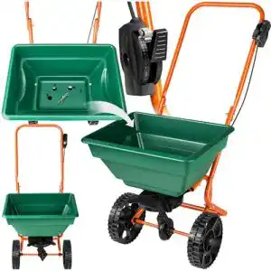 Streuwagen TecTake 402424 mit 25 Liter Fassungsvermögen