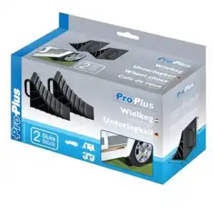 Anfahrhilfe ProPlus Unterlegkeil aus Kunststoff mit Griff, 2 Stück