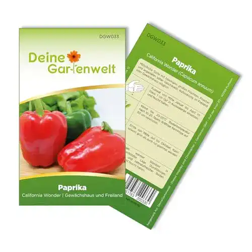 Paprika-Samen Deine Gartenwelt Paprika Neusiedler Ideal Samen