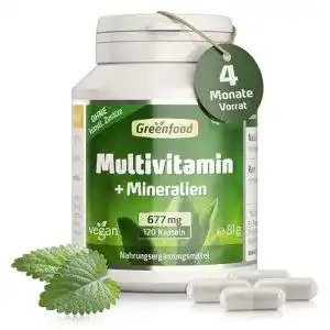 Multivitaminpräparat Greenfood Multivitamin + Mineralien
