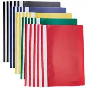 Schnellhefter Amazon Basics, A4, verschiedene Farben, 25 Stück
