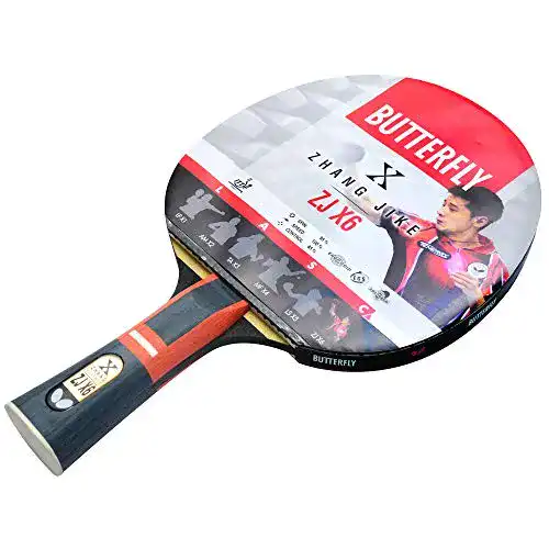 TischtennisschlÃ¤ger Profi Butterfly Zhang Jike ZJX 6 Tischtennisschläger Topspin angriffsspiel profi