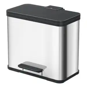 Doppel-Mülleimer Hailo Öko duo Plus L Mülltrenner 17 + 9 Liter