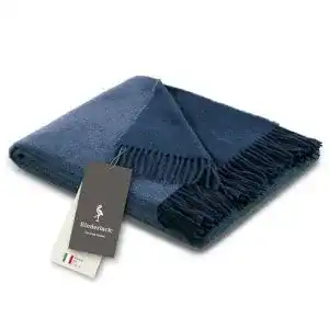Wolldecke biederlack ® samt weiche Kuschel-Decke Wool-Mix