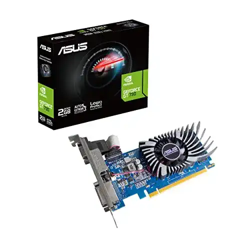 GeForce-GT-730 ASUS GeForce GT 730 2GB, DDR3, BRK, EVO