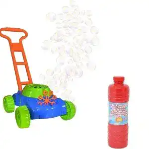 Kinder-Rasenmäher DRULINE Seifenblasen Rasenmäher