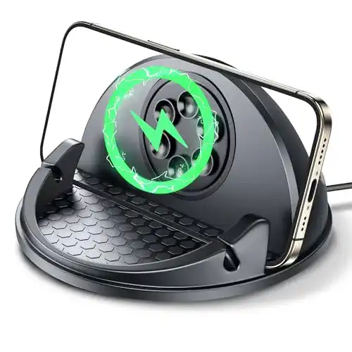 Qi-Ladegerät fürs Auto Beeasy 15W Fast Wireless Charger