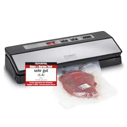 Vakuumierer Caso 1522 VR 390 advanced, 110, Edelstahl